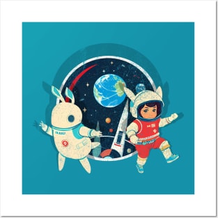 Galaxy Hoppers - Friends in Space Posters and Art